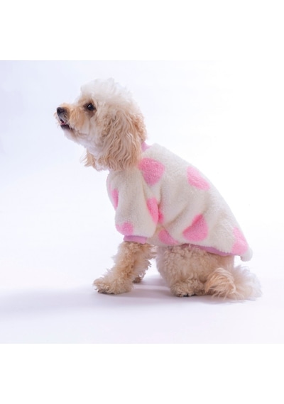 Cortina Sweet Sweat Peluş Köpek Kıyafeti Kedi Kıyafeti Köpek Sweati