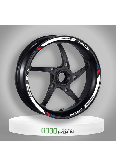 Gogo Jant Şeridi M Power Beyaz Honda Pcx