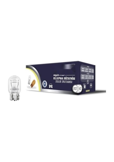 T20 Dipsiz Ampul - 12v, W21w, W3x16d Modeli