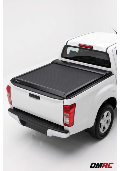 Isuzu D-max 2012-2020 Uyumlu Araca Özel Omback Sürgülü Bagaj Kapama Siyah