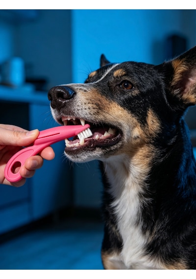 Kedi Köpek Diş Fırçası Parmağa Takılan Yumuşak Kıllı Diş Temizleme Aparatı