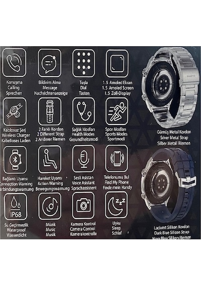 Sword Wia Ultra Akıllı Saat (İthalatçı Garantili)