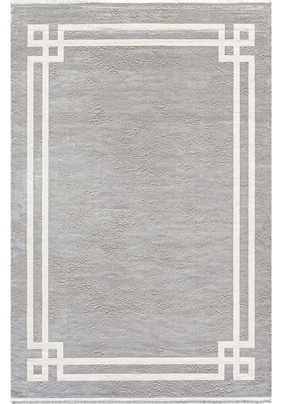 Pierre Cardin Halı Monet Mt18B Gri Beyaz Modern Desen Halı