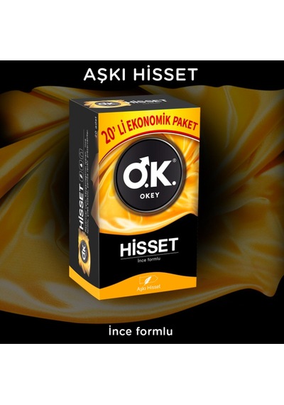 Okey Hisset Prezervatif 60'lı