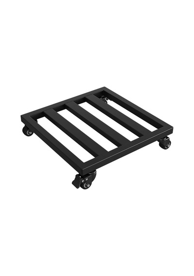 Tr Çıkarılabilir Tekerlekli Sağlam Metal Bitki Standı - Saksılar, Akvaryumlar Ve Büyük Bitkiler İçin 35 X 35 Cm Diğer