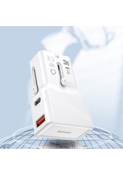 Baseus Pps Hızlı Şarj Type-C+Usb 18W Hızlı Şarj Universal Dönüştü (552257050)