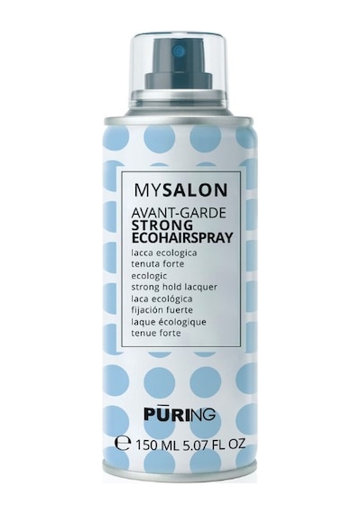 Purıng Mysalon Tüm Saçlar İçin Güçlü Sert Tutuşlu Ekolojik Gazsız Şekillendirici Saç Spreyi 150ml