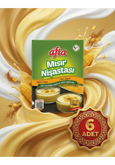 Afia Mısır Nişastası 6x150 Gr