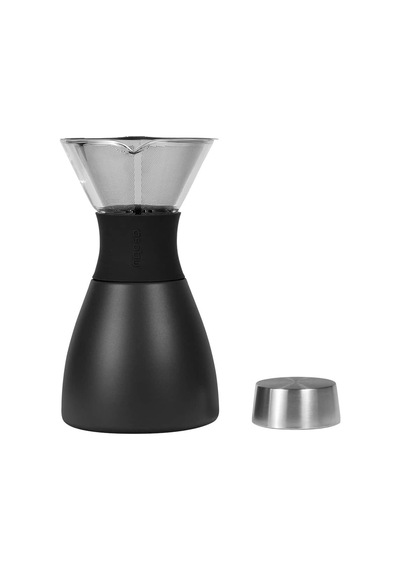 Kahve Makinesi, Yalıtımlı, Yakl. 90 Ml, Siyah Çift Duvarlı Vakum, Paslanmaz Çelik Filtre, 12 Saate Kadar Sıcak Tu Diğer