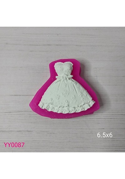 Yy0087 Abiye Elbise Silikon Kalıp