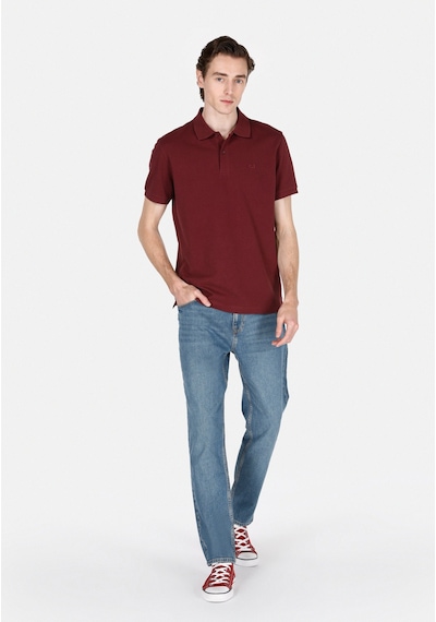 Colin's Colins Regular Fit Polo Yaka Düz Erkek Mor Kısa Kol Tişört Cl1073960 Q1.v1 Plm Mor