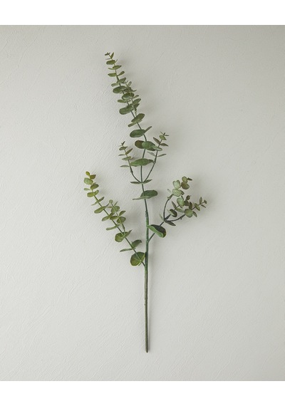 Eucalyptus Tek Dal Yapay Çiçek Yeşil