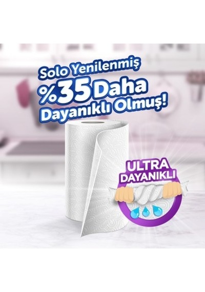 1'li Paket Yüksek Emicilikte Dev Rulo Kağıt Havlu