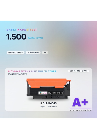 Samsung Clt-k404s Siyah Uyumlu Toner A Plus / Xpress C430 / C480