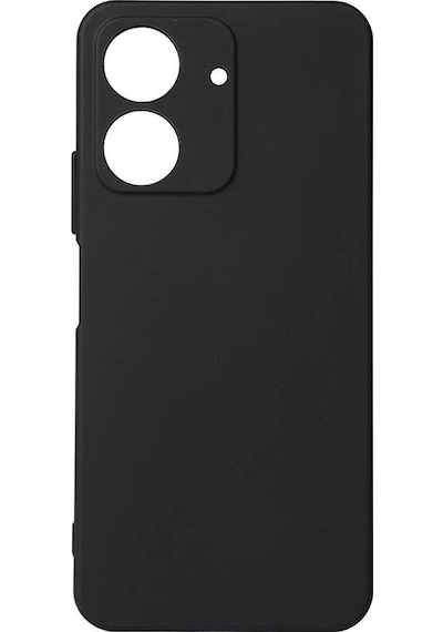 Forzacase Xiaomi Redmi 13c Uyumlu Maxim Serisi Mat Silikon Kılıf Siyah