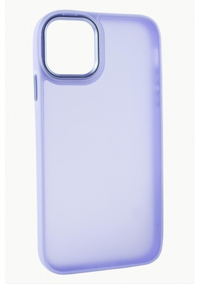 Apple iPhone Uyumlu 14 Pro Max Renkli Lüx Newxu Silikon Kılıf Lila