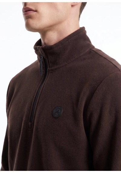 Discovery Expedition D5wm-swt3300 Kahverengi Erkek Polar Sweatshırt Koyu Kahve