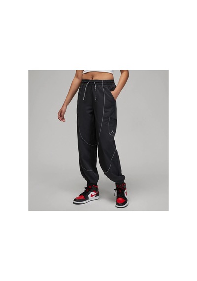 Nike Jordan Sport Tunnel Four Way Stretch Kadın Siyah Esnek Ter Tutmaz Eşofman Altı - Fb4659-010 Siyah