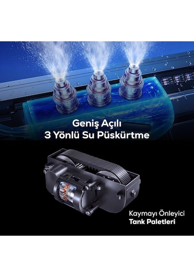 Xenon Smart Elo Pro 4000 PA Wifi X8682 Beyaz Cam Silme Robotu