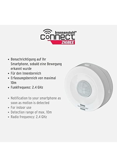 Connect Zigbee Serisi 2,4 Ghz Wifi Destekli 10 Metre Sensör Algılama Özellikli Güvenlik Ve Hareket Dedektörü