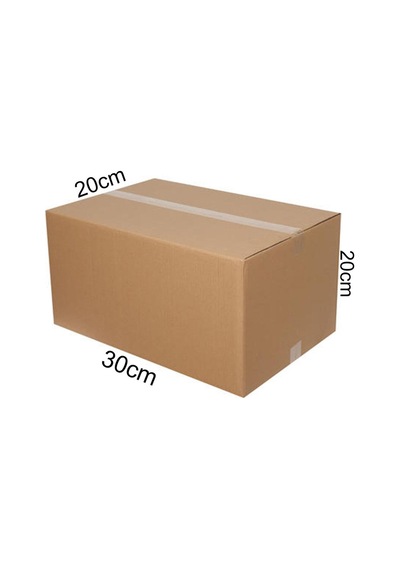 5 Adet 30x20x20 Küçük Taşıma Kolisi, Çift Oluklu, Karton Koli, E-ticaret Kolisi 30 X 20 X 20
