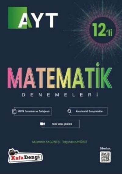 Kafadengi Ayt Matematik 12 Li Branş Denemesi 2022