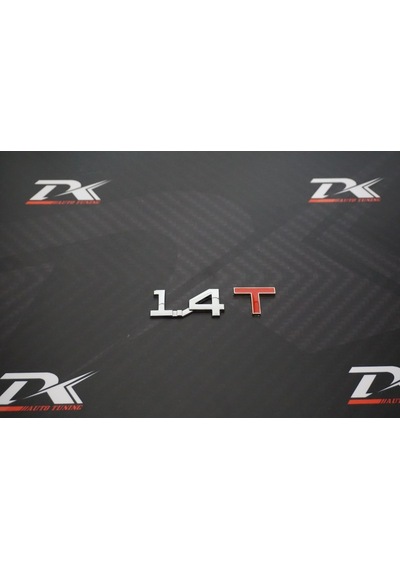 Audi 1.4 T Bagaj Krom Metal 3M 3D Yazı Logo