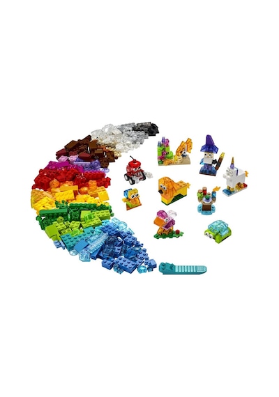 LEGO® Classic Yaratıcı Şeffaf Yapım Parçaları 11013 4+ Yaratıcı Oyuncak Yapım Seti - 500 Parça
