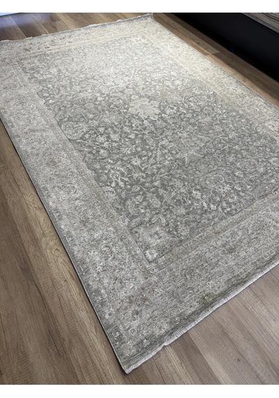 Hoom Rugs Venice Vnc 07 Gri Krem Üst Segment Salon Halısı