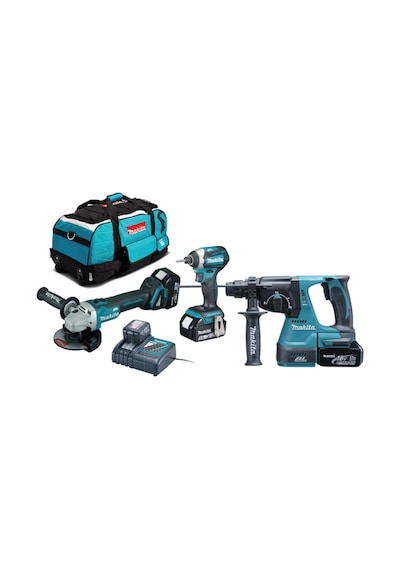 Makita Makita Dlx3070xt Dga504z + Dhr242z + Dtd154z Set Dlx3070tx