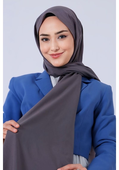 Harem Scarf Asya Şal - Antrasit - Antrasit