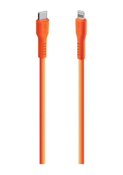 Ttec USB-C - Lightning Hızlı Şarj Kablosu 120 CM Neon Turuncu