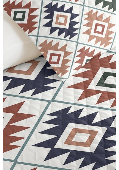 Bohem Geometrik Yeşil Genç Odası Tek Kişilik Pike Takımı - Kiremit 160x220 Cm Kapitone Yatak Örtüsü Mercansı Meltem Fısıltısı Bohem Geometrik Yeşil Genç Odası Tek Kişilik Pike Takımı - Kiremit 160x220 Cm Kapitone Yatak Örtüsü Mercansı Meltem Fısıltısı