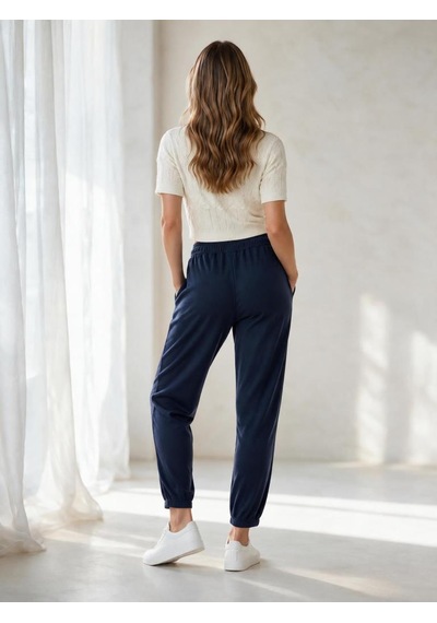 Nealirsanall.com Kadın Yüksek Bel Beli Lastikli Paça Pileli Jogger Form Modal Pantolon Siyah Nealirsanall.com Kadın Yüksek Bel Beli Lastikli Paça Pileli Jogger Form Modal Pantolon Siyah