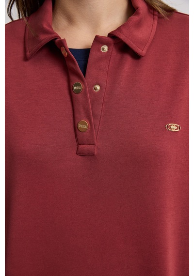 U.S. Polo Assn. U.s. Polo Assn. Kadın Vişne Tişört 50324256-vr223