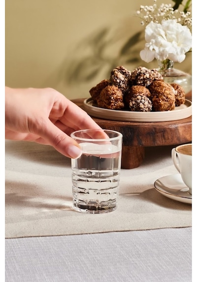 Karaca  Yaren 6'lı Kahve Yanı Bardak Seti 115 ml