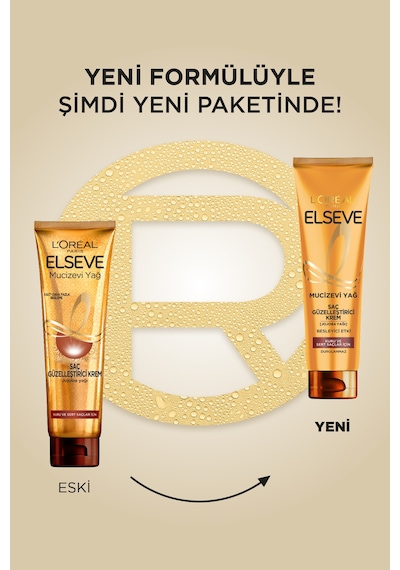 Mucizevi Yağ Saç Güzelleştirici Krem 150 Ml Kuru Ve Sert Saçlar 3'lü Set
