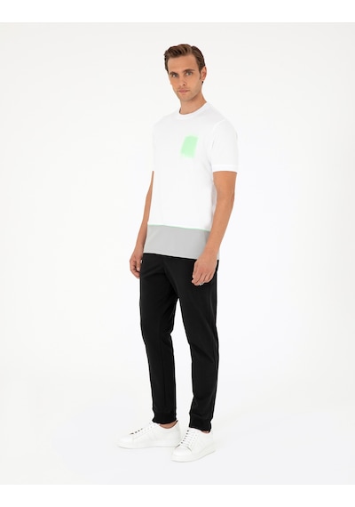 Pierre Cardin Erkek Açık Gri Tişört 50282045-vr001 Açık Gri
