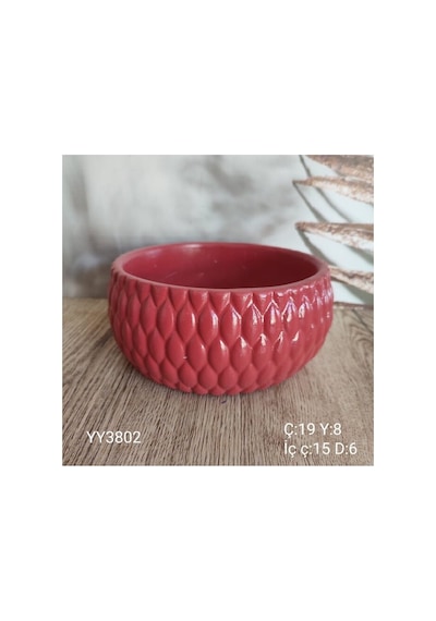 Yy3802 - Derin Desenli Saksi - Silikon Kalip, Yy3802, Silikon Kal