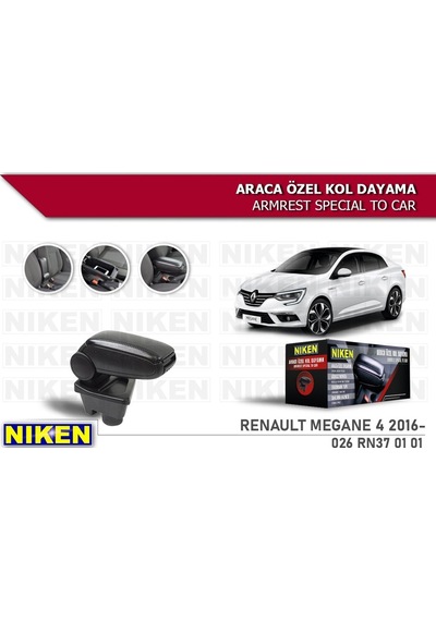 Renault Megane Iv 2016- Araca Özel Kol Dayama (546832569)