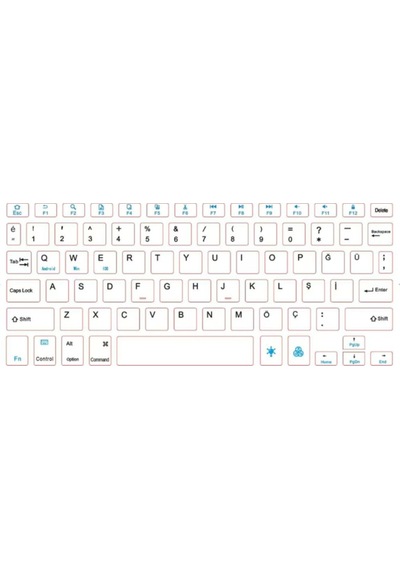 Peeq KYB-71 7 Renkli ve Led Işıklı Kablosuz Q Klavye Mouse Seti