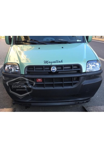 Fiat Doblo D1 2000-2005 Uyumlu Üniversal Laguna Lip Esnek Ön Lip 2 Parça Tampon Altı Dil Karlık Ön Ek 00 Şüscaroto Aksesuar