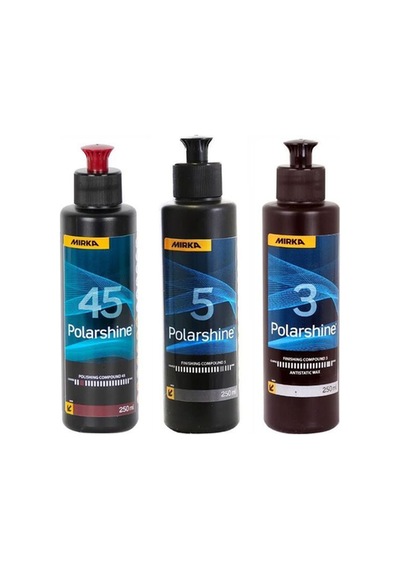 Mirka 45 Agresif Pasta 5 Hare  3 Boya Koruyucu Wax 250 Ml