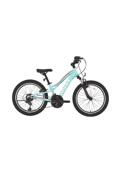 Bisan Gazelle Çocuk Bisikleti 30 Cm V 24 Jant 18 Vites Turkuaz Koyu Pembe Turkuaz - Koyu Pembe