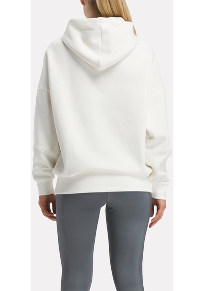 Reebok  Hoodie Kadın Ekru_0 Sweatshirt