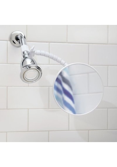 Interdesign 20301eu Beschlagfreier Duschspiegel Flex, Beyaz 12 Izgara