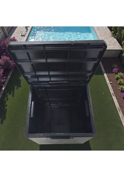 Bahçe Sandığı Çok Amaçlı Dolap 120 Lt 50x50x45 Antrasit