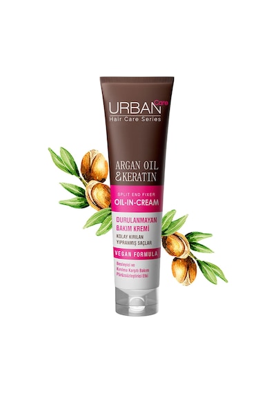 Argan Oil & Keratin Kolay Kırılan Yıpranmış Saçlara Özel Saç Bakım Seti-vegan