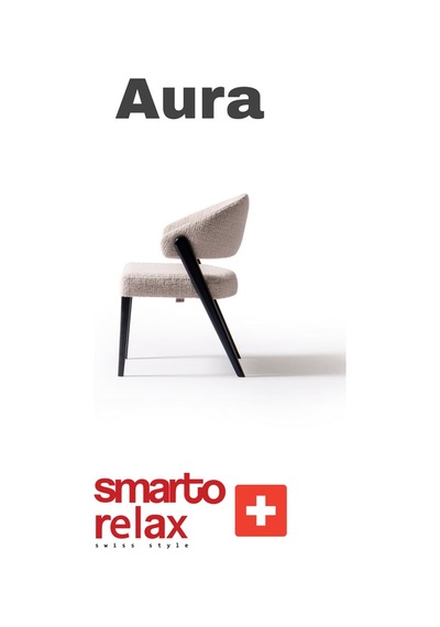 Smarto Relax Aura 2'li Yemek Masası Sandalye Seti - Ahşap/siyah Ayaklı, Krem Kumaş Krem & Siyah