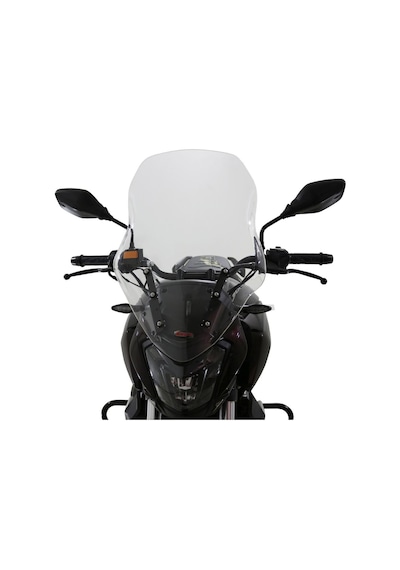 GP Kompozit Bajaj Dominar 250 / 400 2017-2024 Uyumlu Ön Tur Camı Füme 59 cm